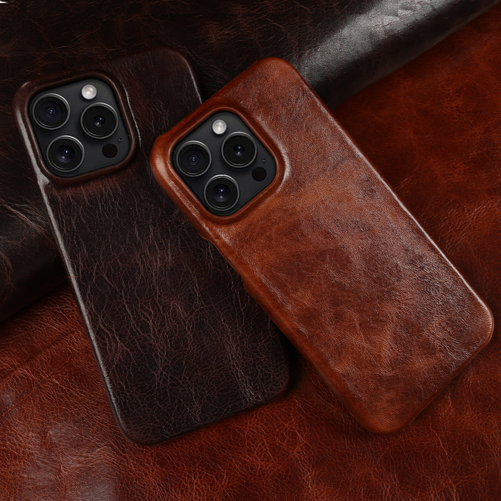 Echt lederen iPhone-hoesje