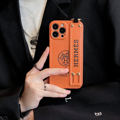 Custodia per iPhone con cinturino H