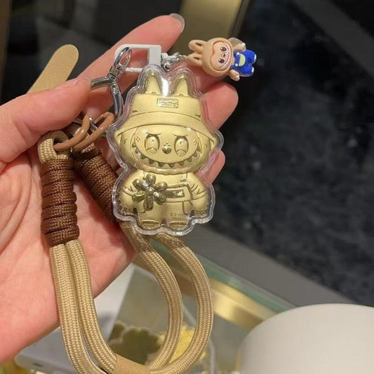 Portachiavi Oro Mini labubu