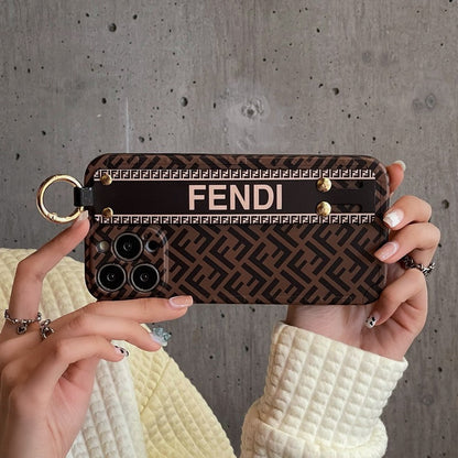 Elegant iPhone-deksel med armbånd