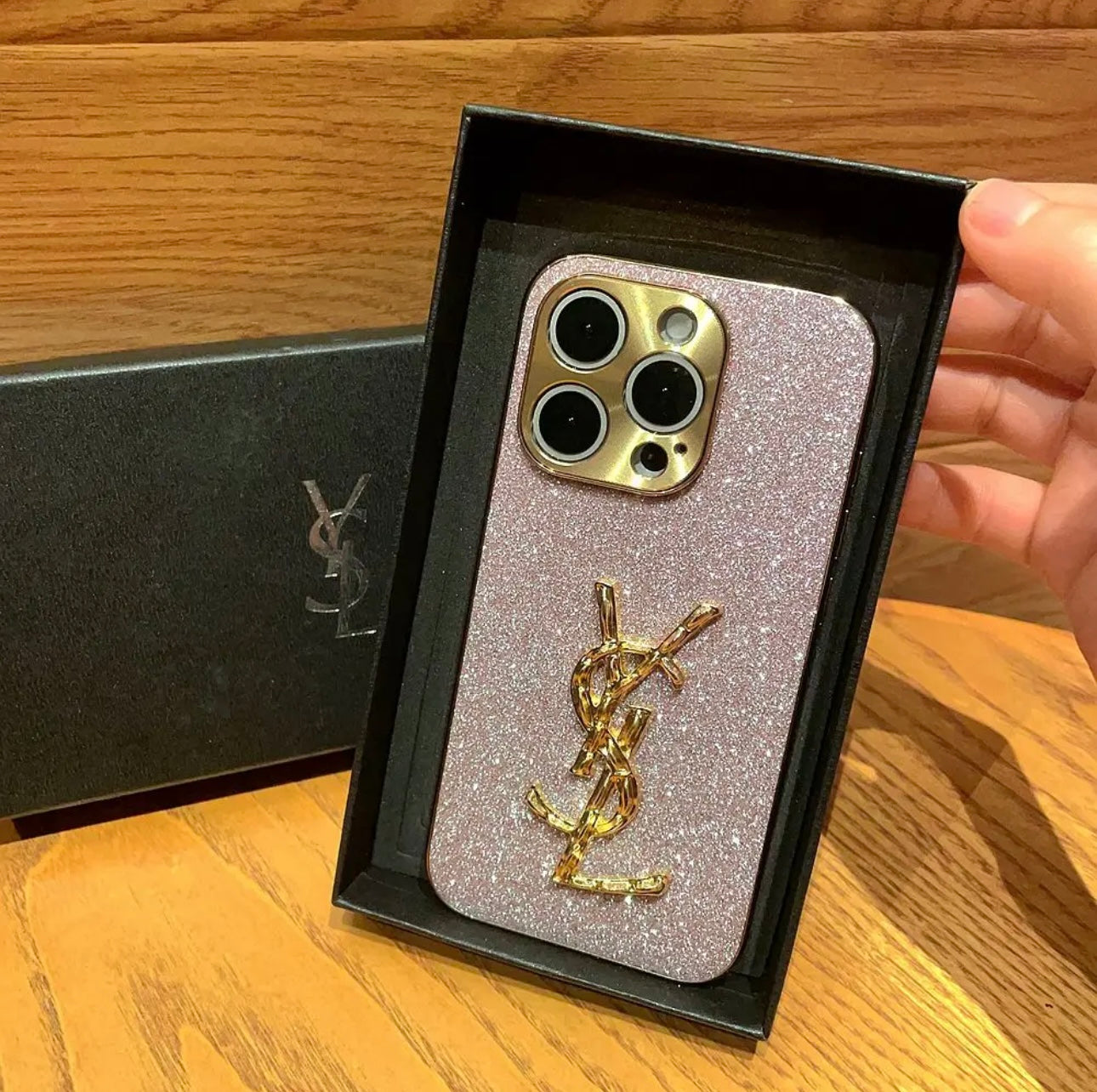 Elegante iPhone-Hülle mit Buchstabe x Mono