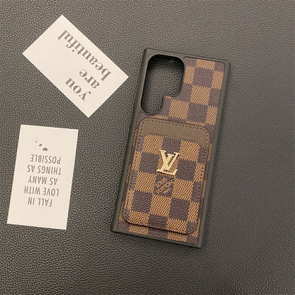SAMSUNG GALAXY PETITE MALLE POUZDRA NA TELEFON DRŽÁK KARTY MONOGRAM PLÁTNO
