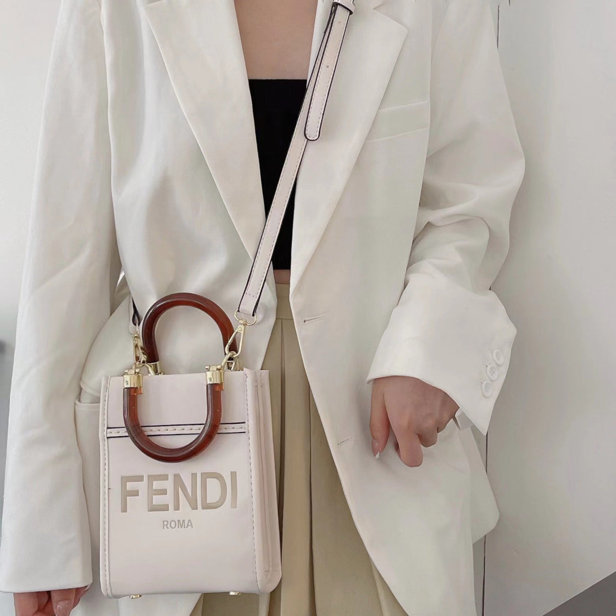 Sac fourre-tout classique avec bandoulière