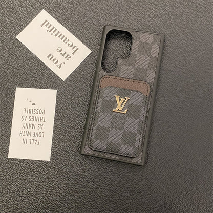 SAMSUNG GALAXY PETITE MALLE POUZDRA NA TELEFON DRŽÁK KARTY MONOGRAM PLÁTNO