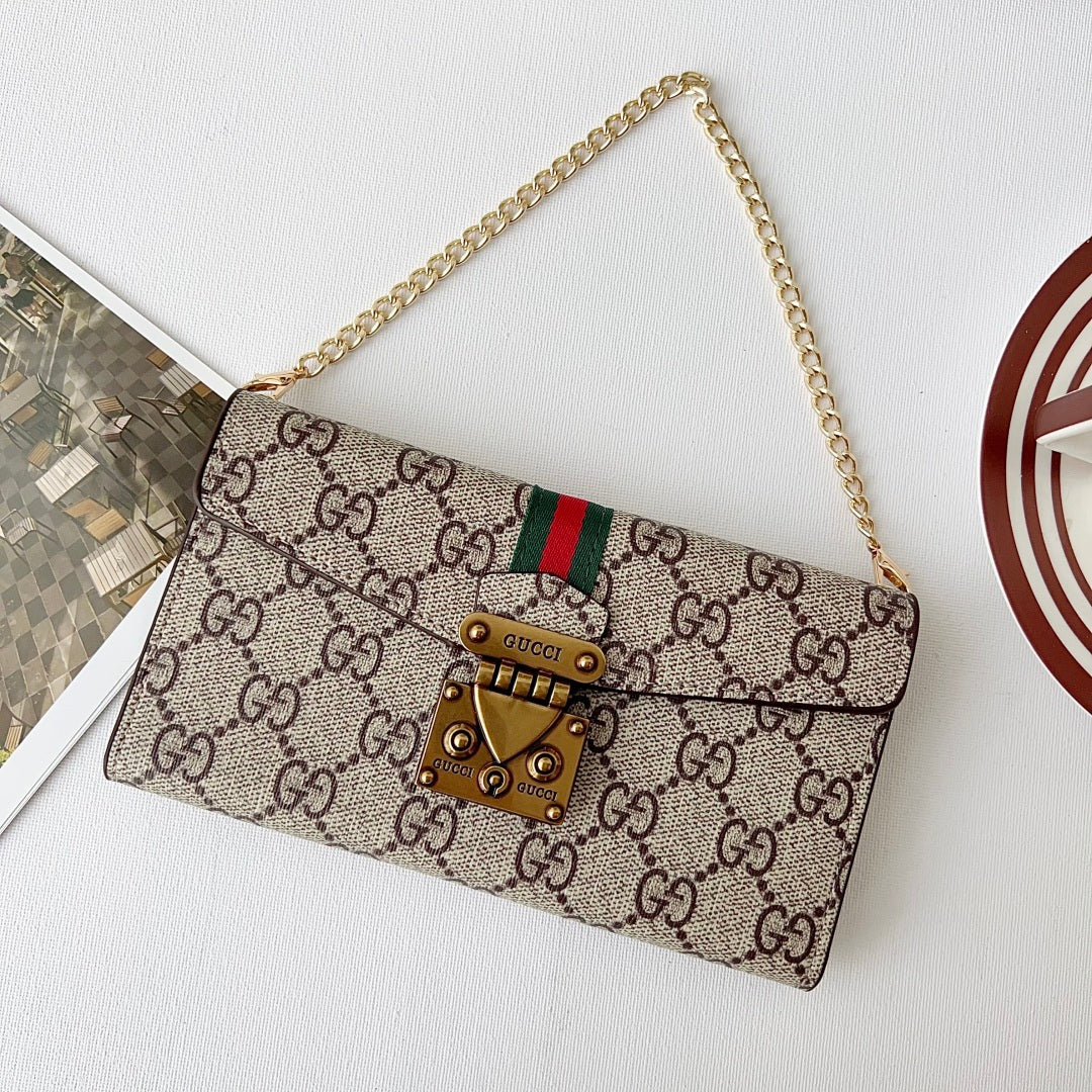 Luxury Monogram Phone Wallet Crossbody Purse – 3-in-1 Phone Bag