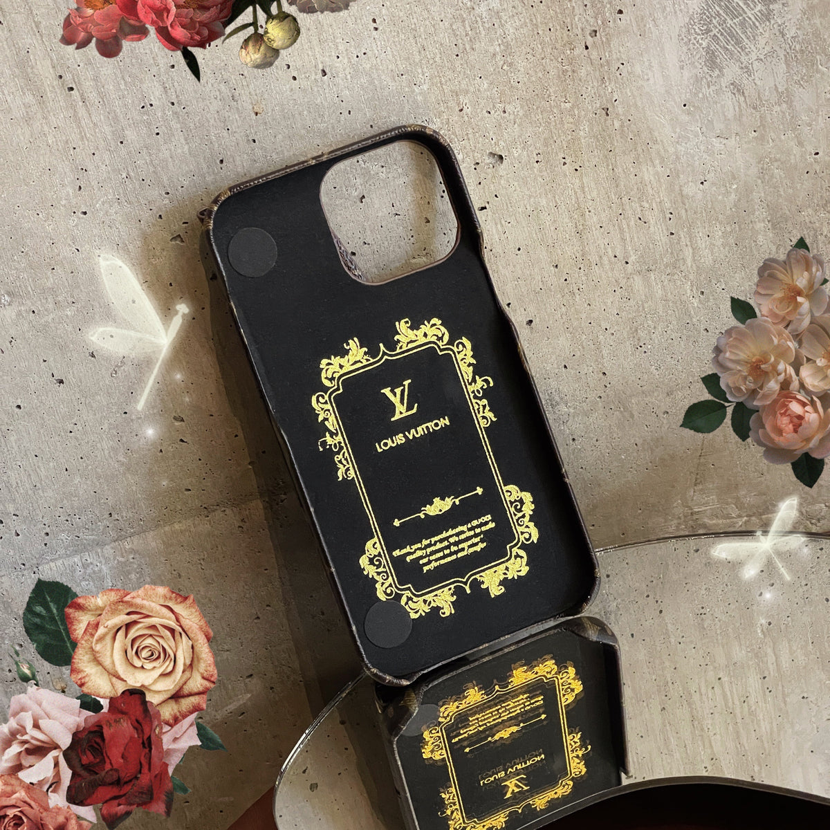 Cás iPhone Sealbhóir Cárta Traschomhlachta só
