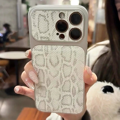 Luksus Snake Skin Texture iPhone etui