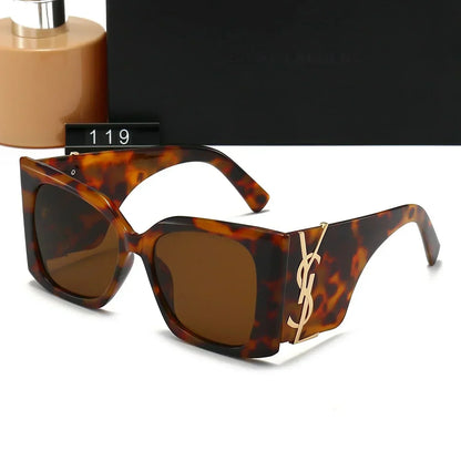 Óculos de sol luxuosos com armação grande Y-01