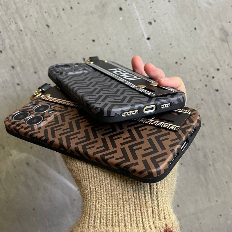 Elegant iPhone-deksel med armbånd