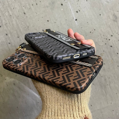 Elegant iPhone-deksel med armbånd