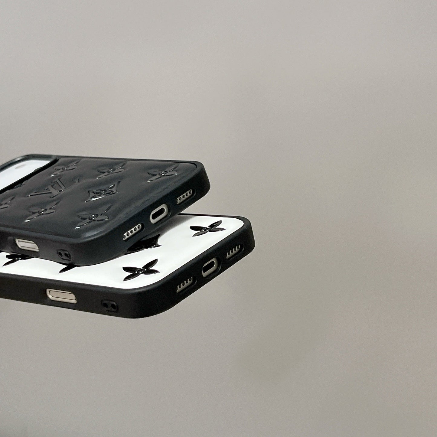 럭셔리 3D 양각 디자이너 iPhone 케이스