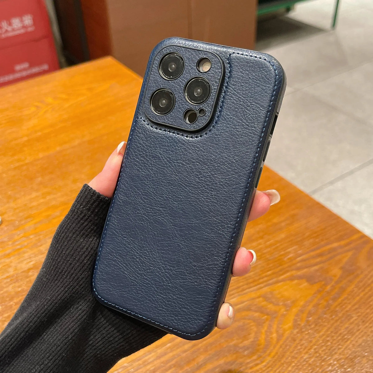 Prémiový Vintage kožený obal na iPhone – Soft Touch nárazuvzdorný ochranný kryt
