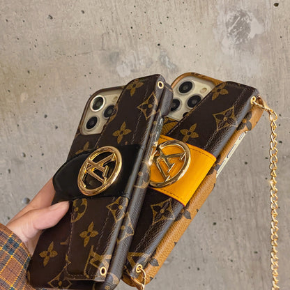 Cás iPhone Sealbhóir Cárta Traschomhlachta só