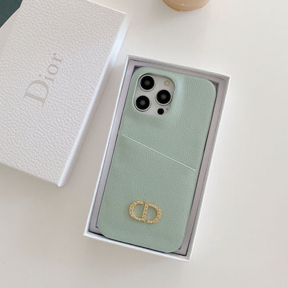 Módní kožené pouzdro na iPhone