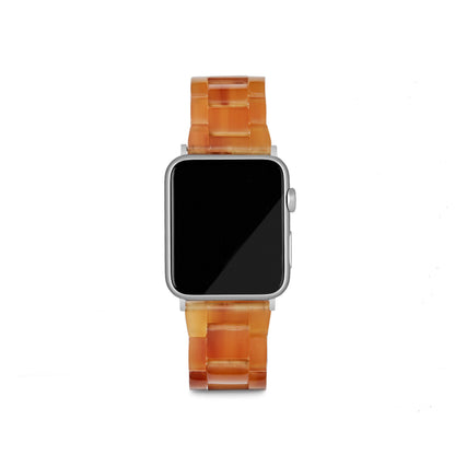 Řemínek Apple Watch v koňaku