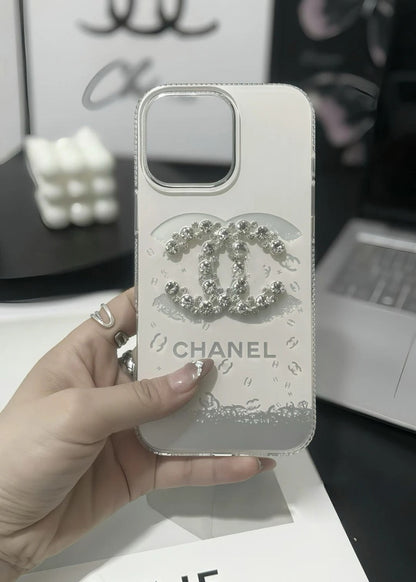 Elegante Luxus-iPhone-Hülle aus Kristall mit Armband