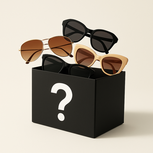 Premium-Sonnenbrillen-Überraschungsbox – 3/6/9 Paar trendige Sonnenbrillen