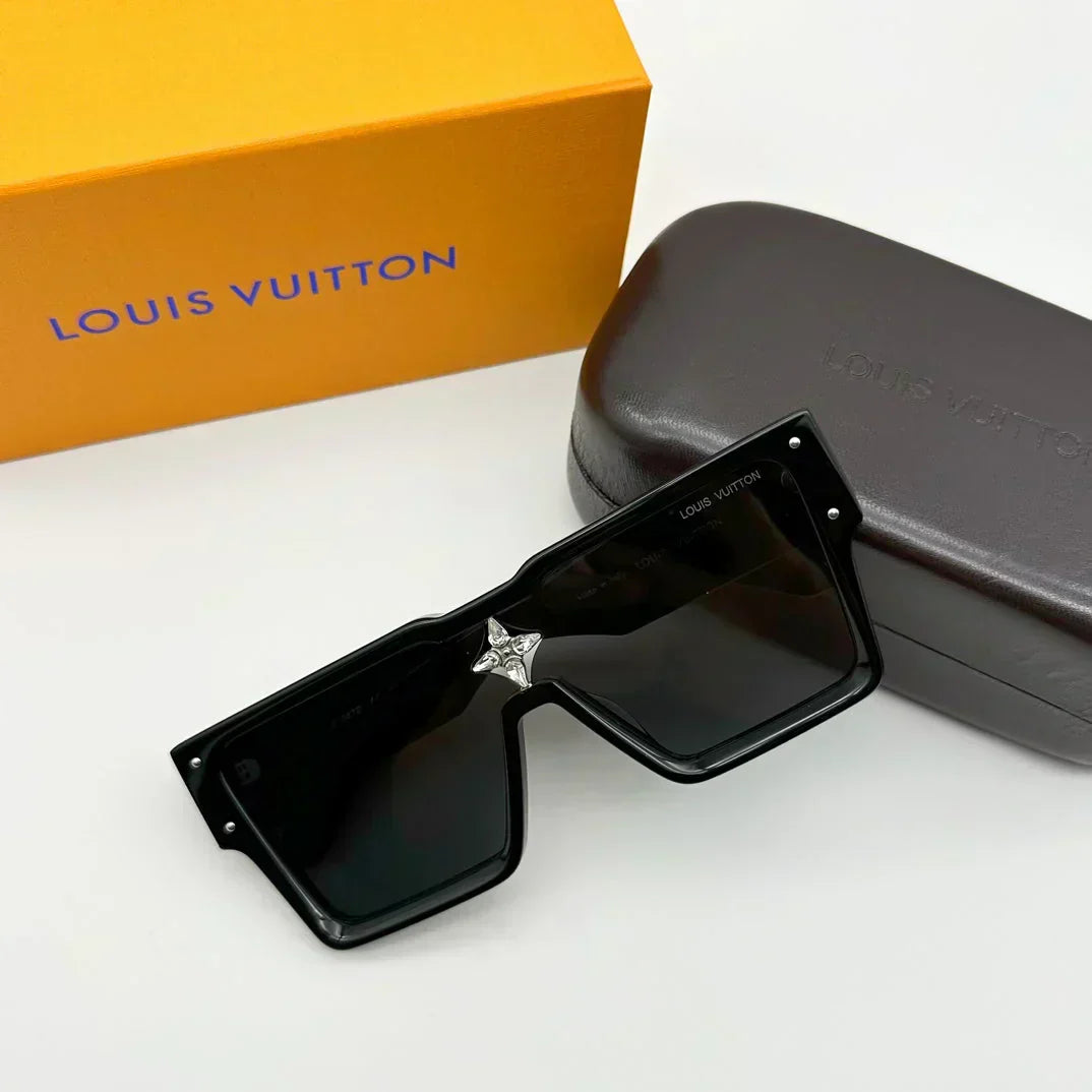 Luxuriöse Sonnenbrille mit großem Rahmen L-009