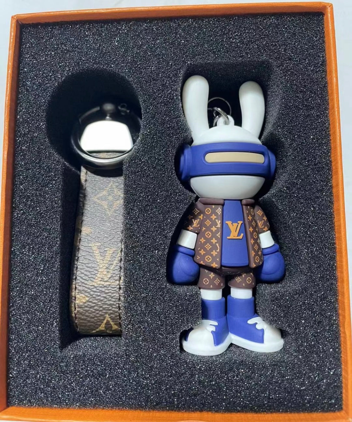 럭셔리 인형 열쇠고리