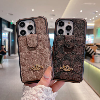 Klasické pouzdro na iPhone s peněženkou -LBK241416