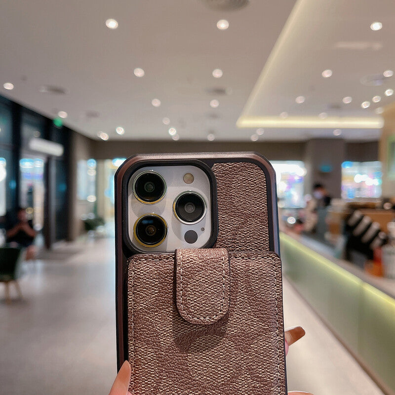 Klasické pouzdro na iPhone s peněženkou -LBK241416