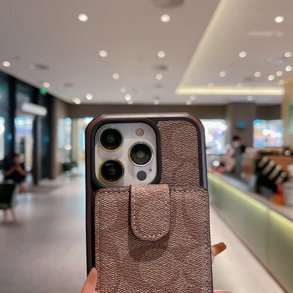 Klasické pouzdro na iPhone s peněženkou -LBK241416