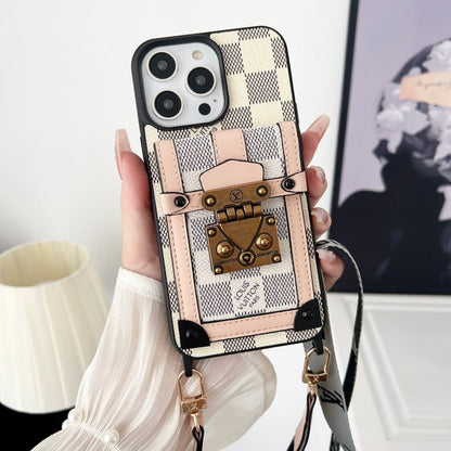 حافظة iPhone فاخرة باللون الأسود  &  باللون الأبيض