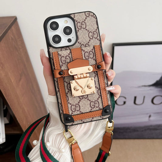Premium Card Bag Chain Classic iPhone-deksel
