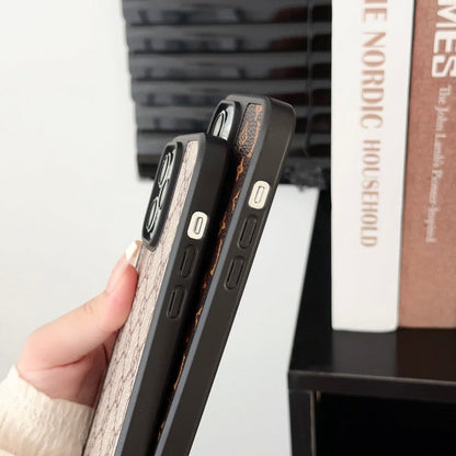Luxusné čierne & biele puzdro na iPhone