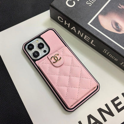 Elegante iPhone-Hülle aus Leder zum Umhängen