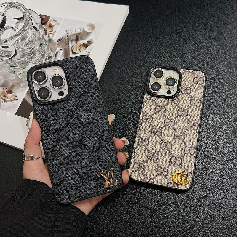 Hochwertige iPhone-Hülle in klassischer Farbe