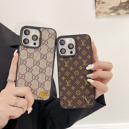 Hochwertige iPhone-Hülle in klassischer Farbe