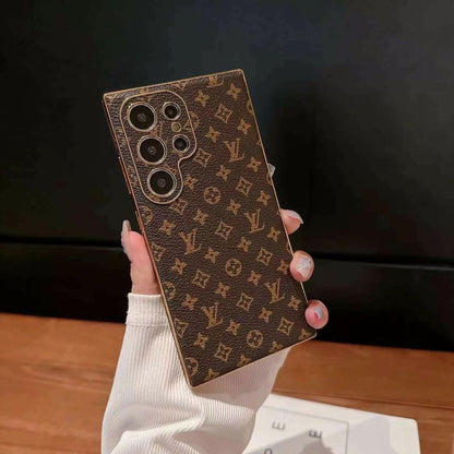 OVITEK ZA TELEFON RJAVE BARVE ZA SAMSUNG GALAXY