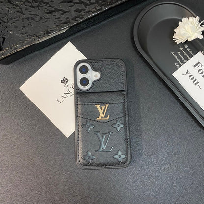 Custodia per carte di lusso Custodia per iPhone a colori classici