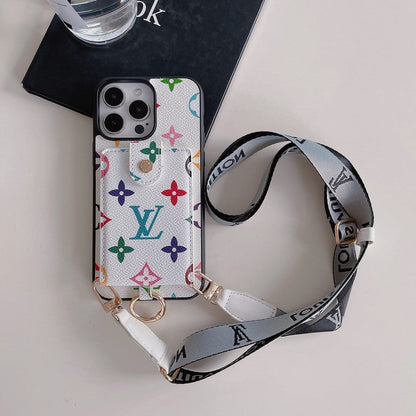 Lyxig kortväska Classic Chain iPhone-fodral