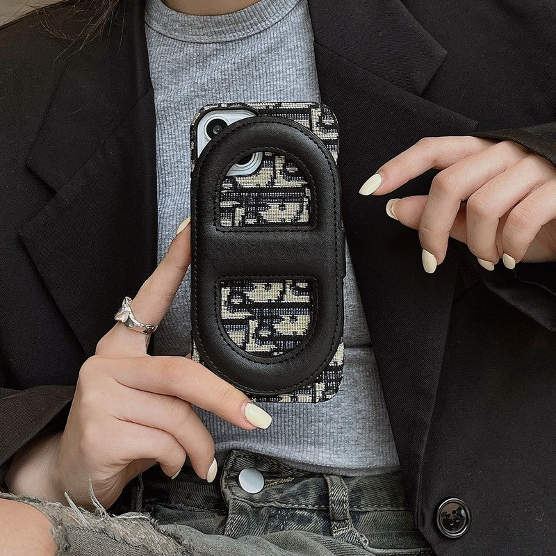 Fashion Bracket Card Bag iPhone etui