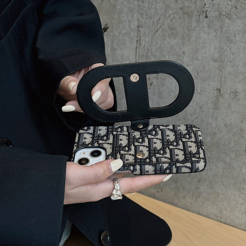 Fashion Bracket Card Bag iPhone etui