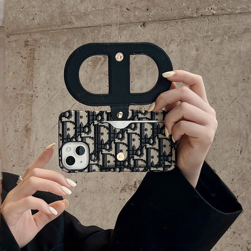 Fashion Bracket Card Bag iPhone etui