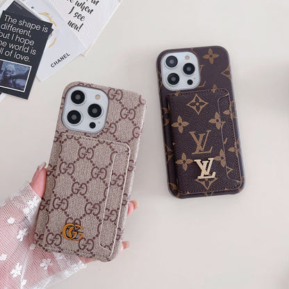 Custodia per iPhone porta carte Premium