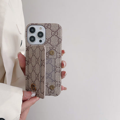 Custodia per iPhone porta carte Premium