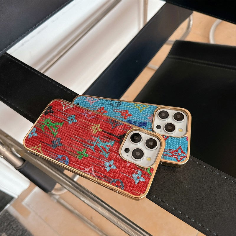 Luxusné farebné puzdro na iPhone