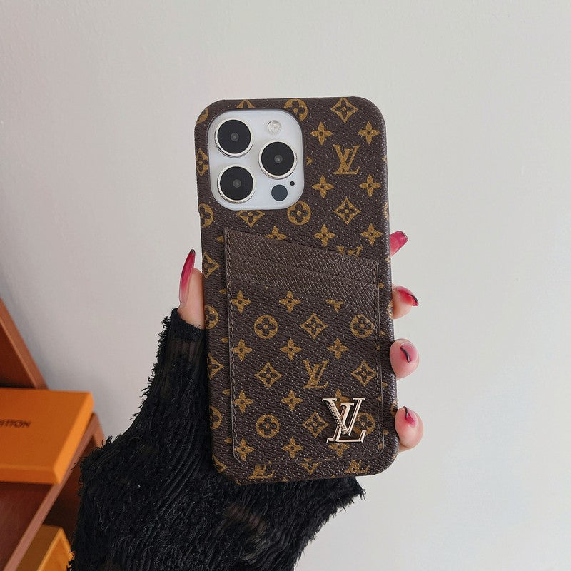 奢華卡包經典 iPhone 手機殼
