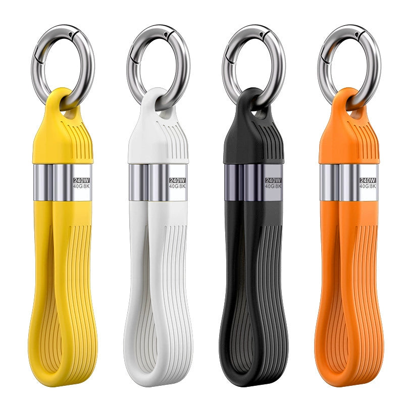 USB-C 40Gbps Cable – 240W Fast Charging & 8K Video (Short Cable)