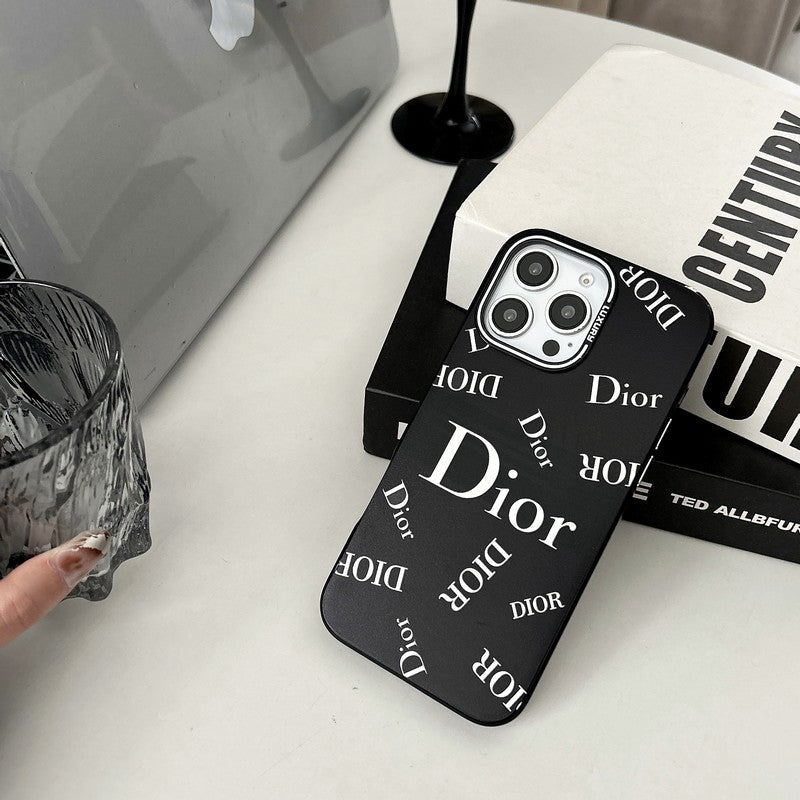 Módní černé pouzdro na iPhone