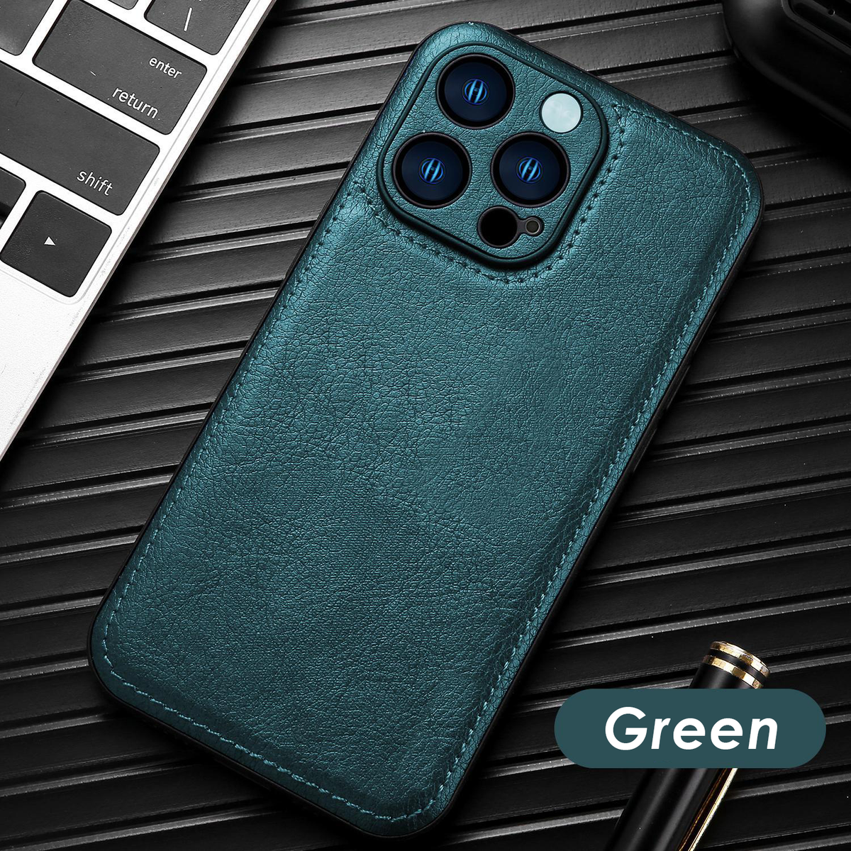 Prémiový Vintage kožený obal na iPhone – Soft Touch nárazuvzdorný ochranný kryt