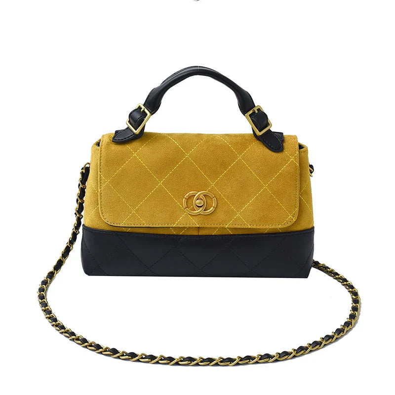 Popular Classic Elegant Women's Leather Handbag