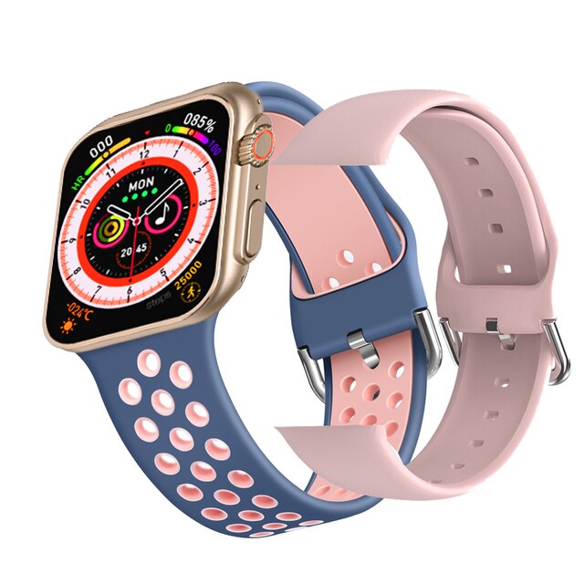 NUEVO Ultra Watch Men Smart Watch Series 8 NFC Door Access Smartwatch para Android Apple Phone Watch Bands