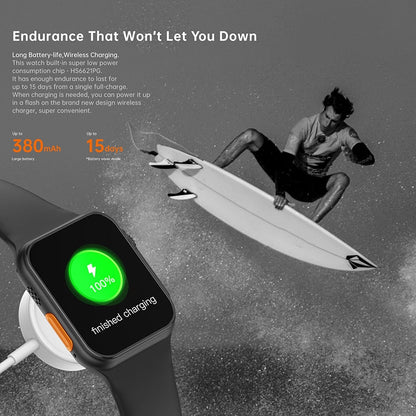 NUEVO Ultra Watch Men Smart Watch Series 8 NFC Door Access Smartwatch para Android Apple Phone Watch Bands