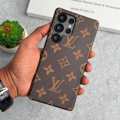 Só CÁS Dearthóir LEATHAIR IOMLÁN PU DO Réaltra Samsung