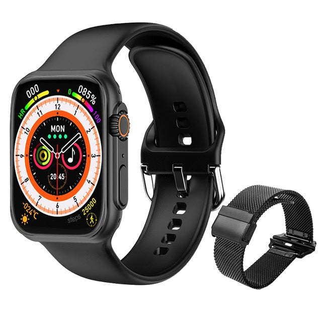 NUEVO Ultra Watch Men Smart Watch Series 8 NFC Door Access Smartwatch para Android Apple Phone Watch Bands
